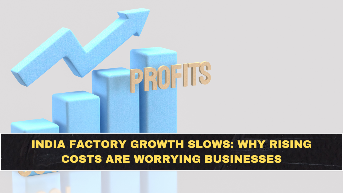 India Factory Growth Slows: Why Rising Costs Are Worrying Businesses