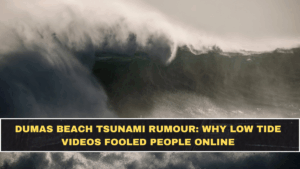 Dumas Beach Tsunami Rumour: Why Low Tide Videos Fooled People Online