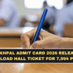 UP Lekhpal Admit Card 2026 Released: Download Hall Ticket for 7,994 Posts